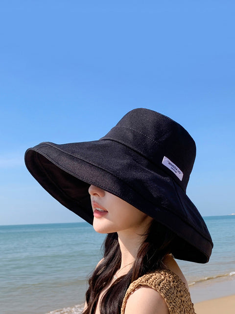 Women Casual Sunproof Large Brim Hat