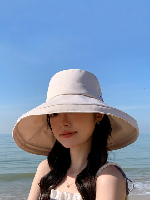 Women Casual Sunproof Large Brim Hat